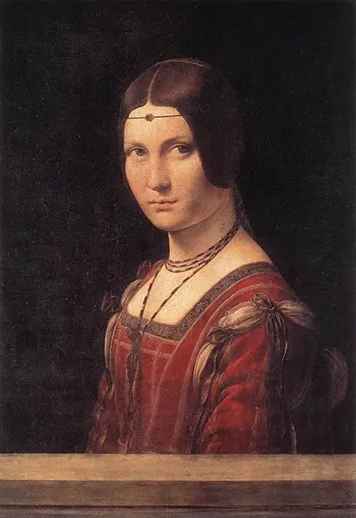 Portret van een dame Leonardo da Vinci